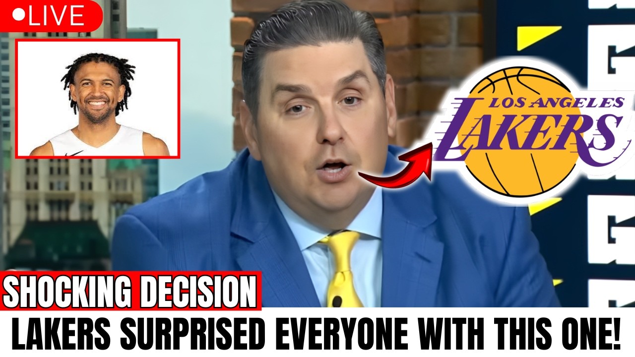 🚨😱IT'S OFFICIAL NOW! FASTEN YOUR SEATBELTS! HE WILL BRING A NEW LEVEL TO THE LOS ANGELES LAKERS...