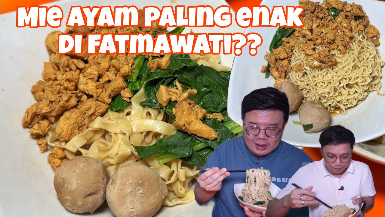 BARU TAU ADA MIE AYAM SEENAK INK DI FATMAWATI!!