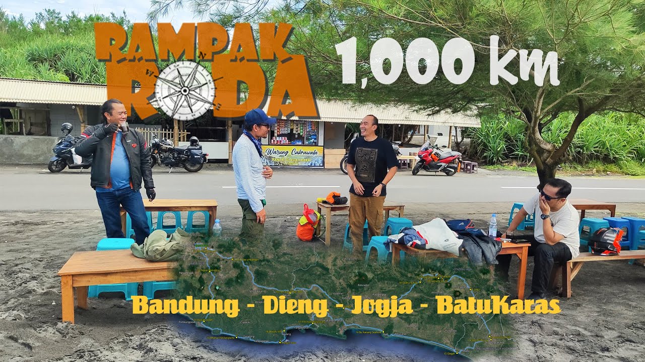 ke DIENG lanjut JOGJA, balik BANDUNG via BATUKARAS - LEGOK JAWA