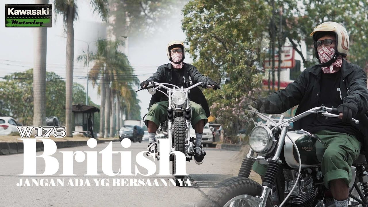 Inspirasi W175 Konsep British Style ini Bikin MELONGO | KAWASAKI | PT Citrakarya Pranata