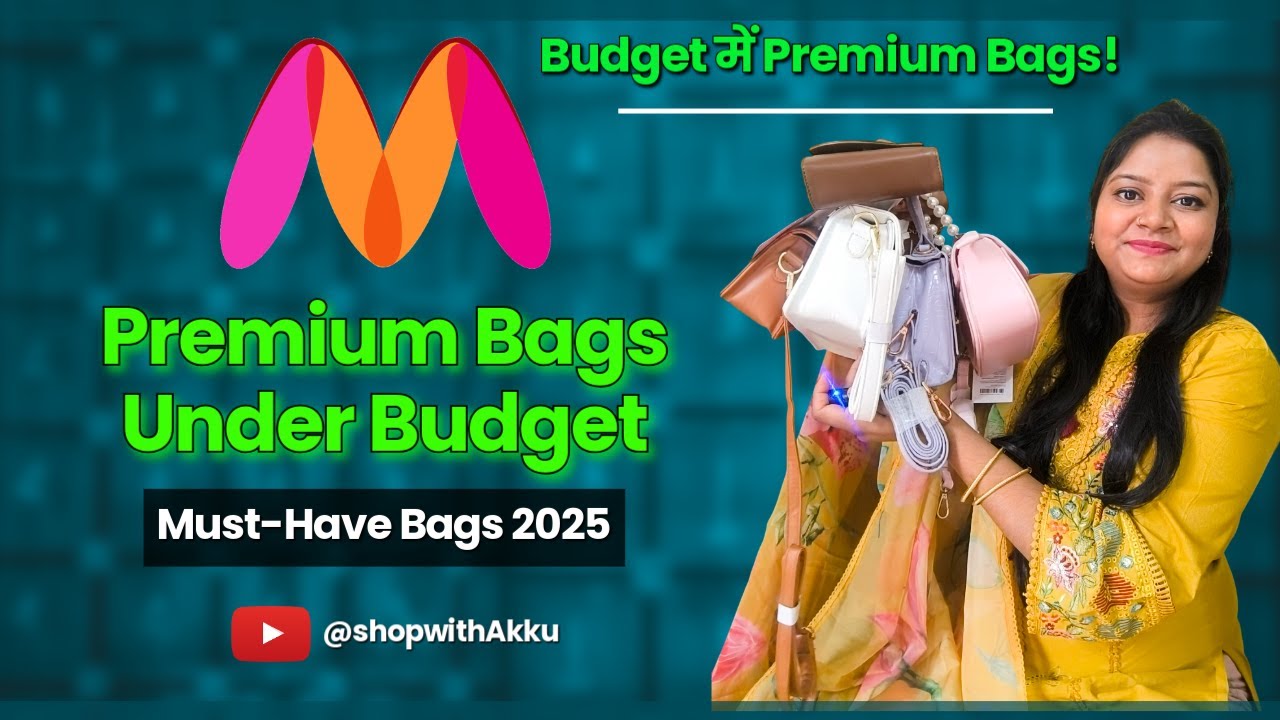 Best Myntra Handbags & Sling Bags 2025 | Premium Quality Under Budget Haul@Myntra​