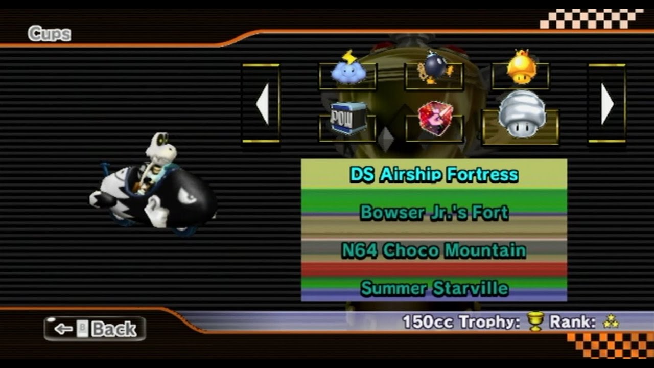 Mario Kart Wii Custom Tracks - Spring Mushroom Cup