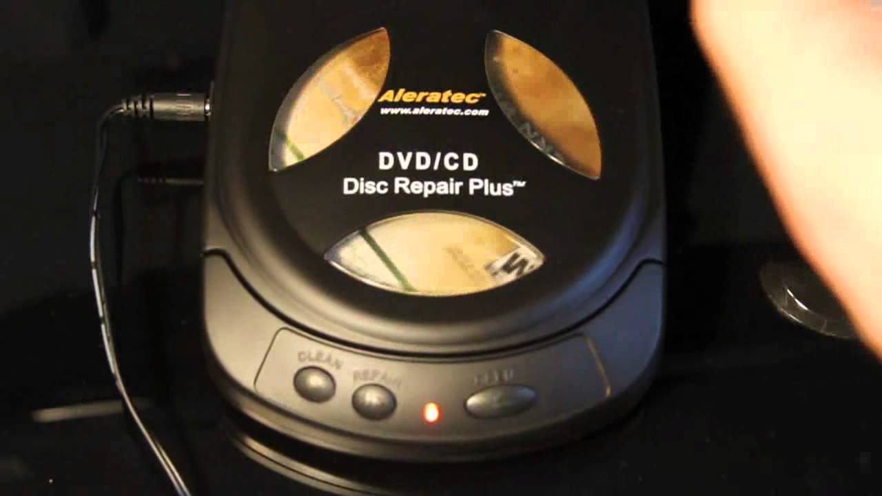 Aleratec DVD/CD disc repair plus review