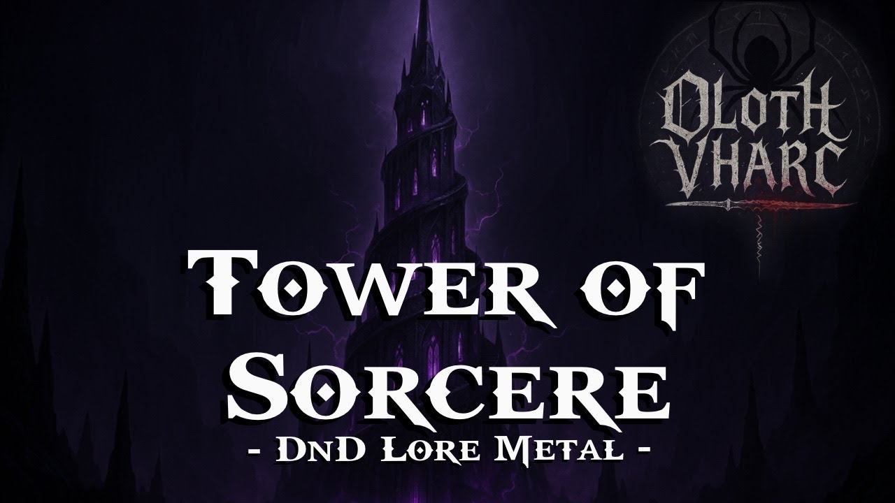 Tower of Sorcere (The Academy of Mages in Tier Breche - D&D Lore Gothic Metal)