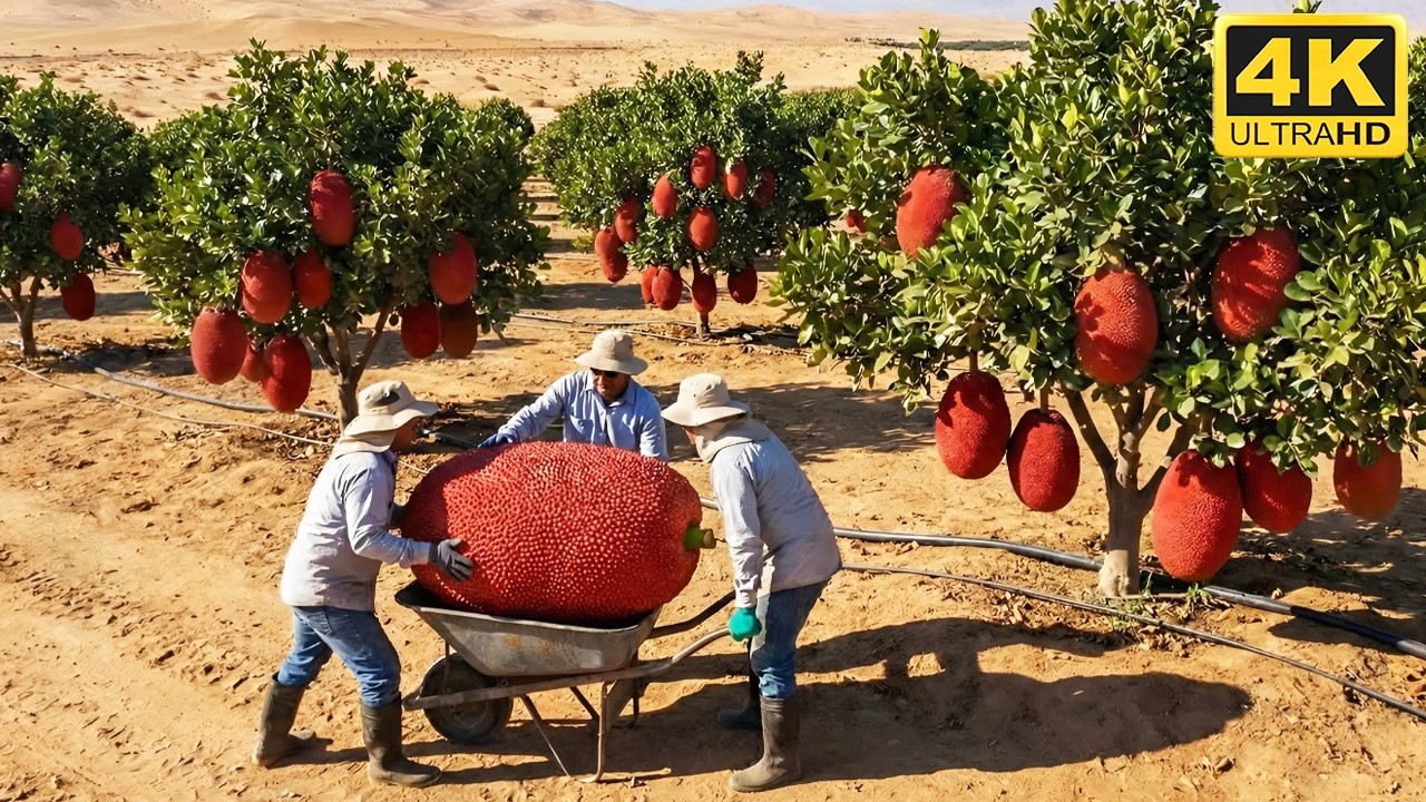 Shock! They Grew Pink Jackfruit In The Desert – The Results Stunned Everyone