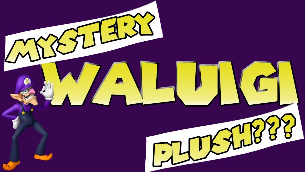 Mystery Waluigi Plush - Official or Counterfeit?