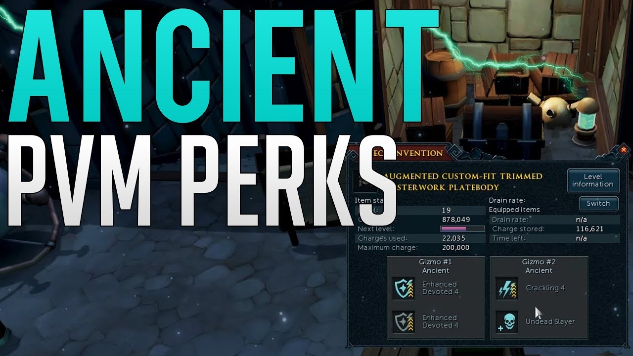 Perking out your gear with Ancient Invention