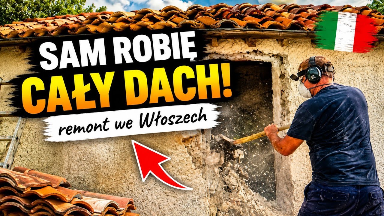 Remont we Włoszech 🇮🇹 Zrobimy wszystko sami! 🫣