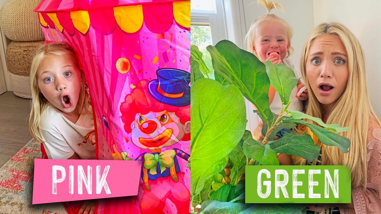 EXTREME hide n seek IN YOUR COLOR challenge!!!