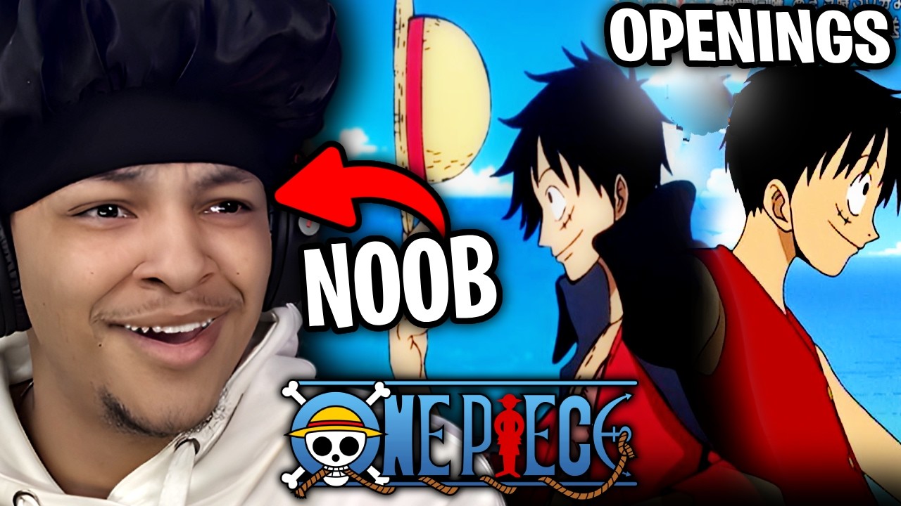 ONE PIECE NOOB Reacts to ALL One Piece Openings