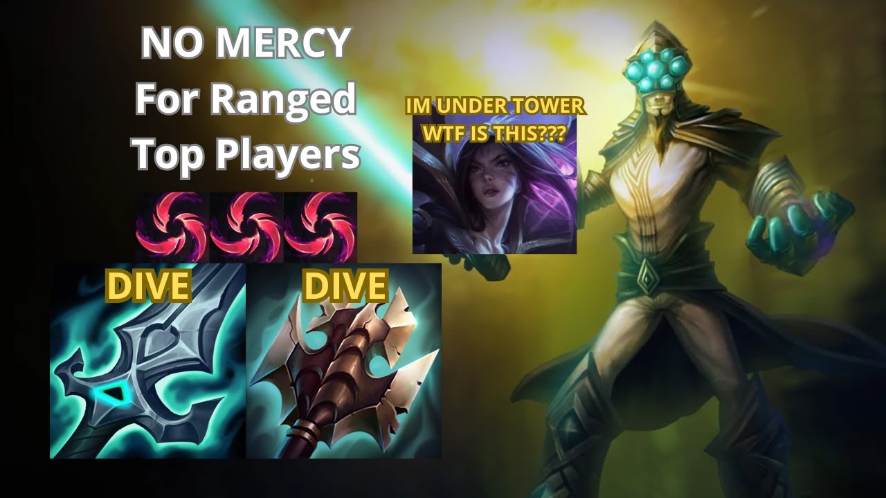 NO MERCY FOR RANGED TOP PLAYERS