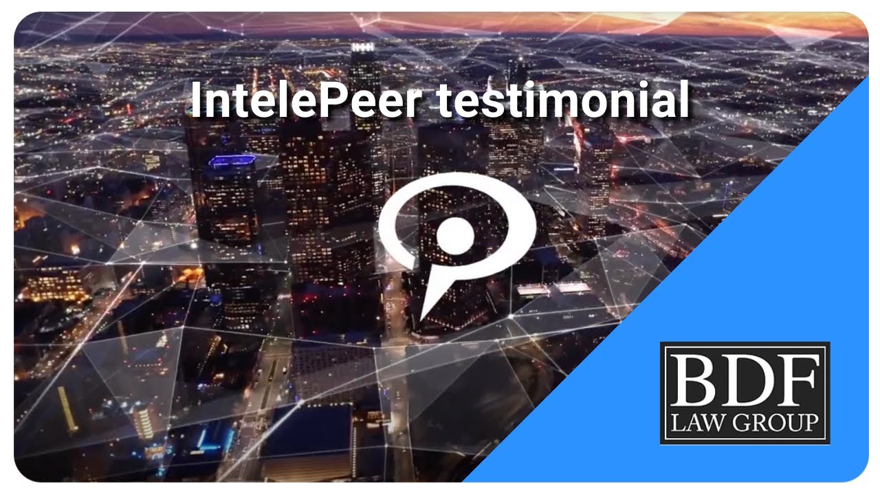 BDF Law Group Hits 30 Day Deadline with IntelePeer's Low-Code Platform