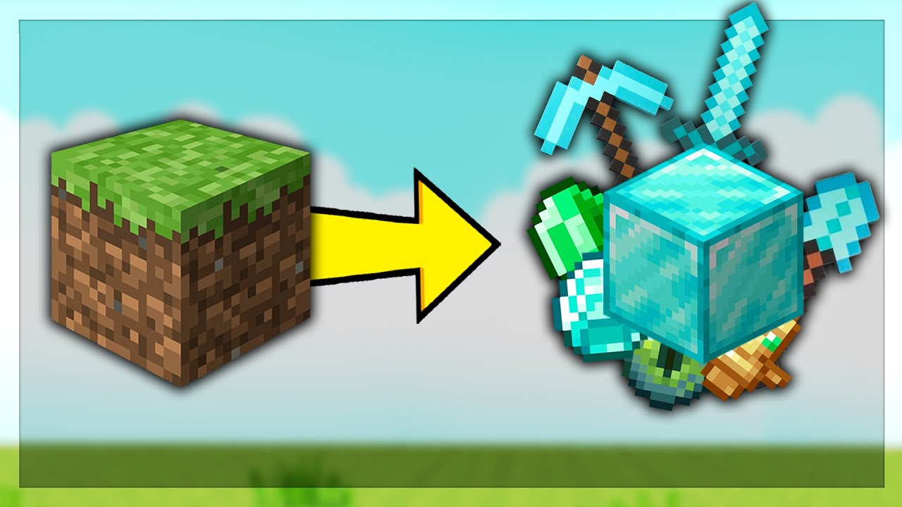 Minecraft, ale z BLOKÓW WYPADAJĄ LOSOWE ITEMY!