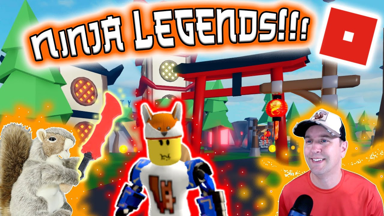 ROBLOX Ninja Legends Lets Play! SQRL Stampede Gaming