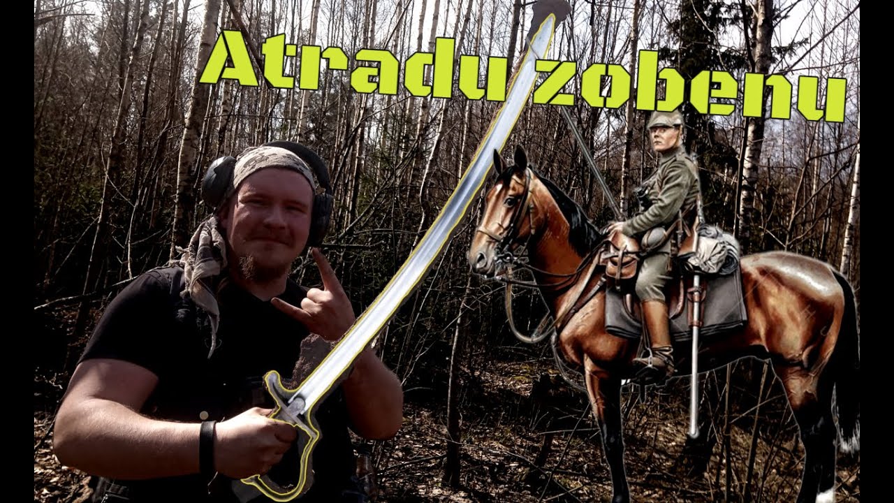 Vācu virsnieka zobens, jostas sprādzes un cits WW1 habars Daugavpilī