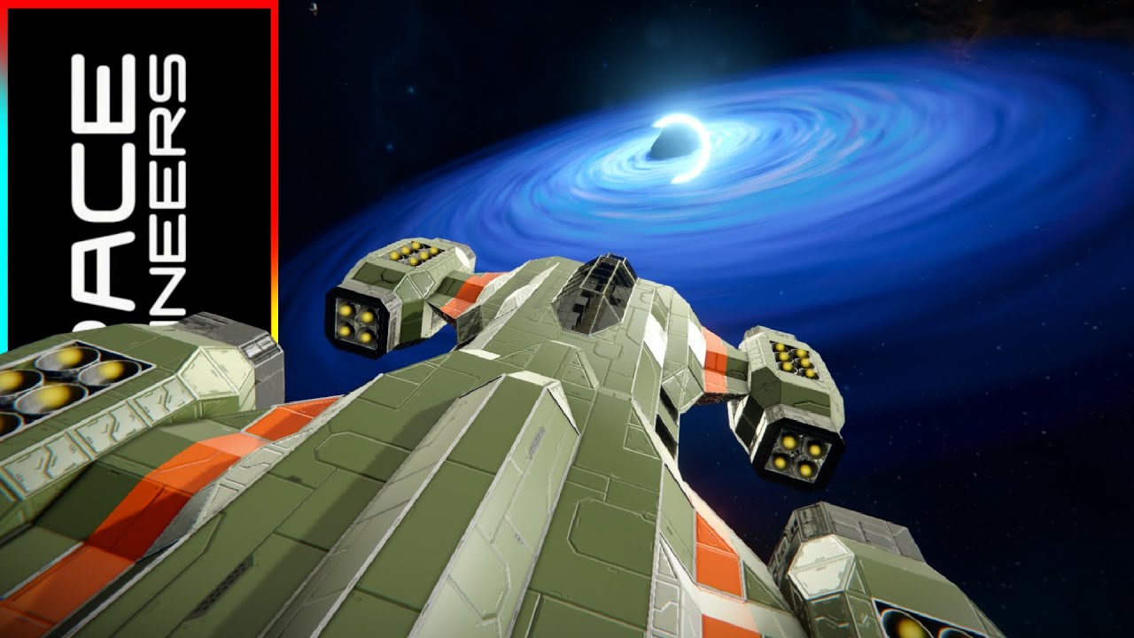 The Maelstrom Black Hole!! - Space Engineers