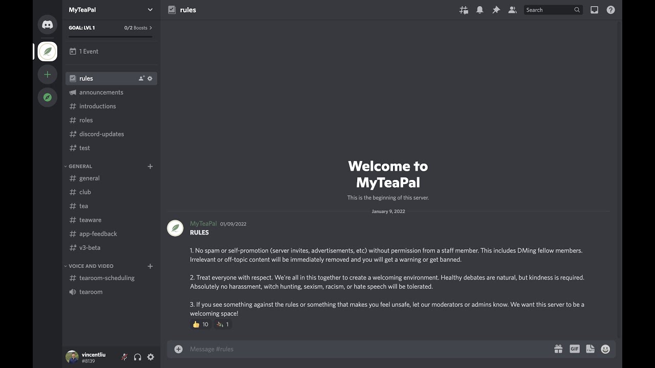 Tea Communities (Part 2) - MyTeaPal's Discord server