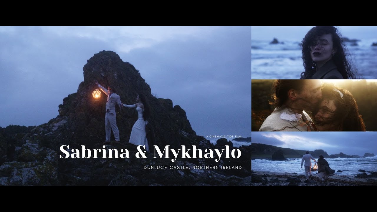 Sabrina & Mykhaylo - Dunluce Castle - Northern Ireland Elopement Film
