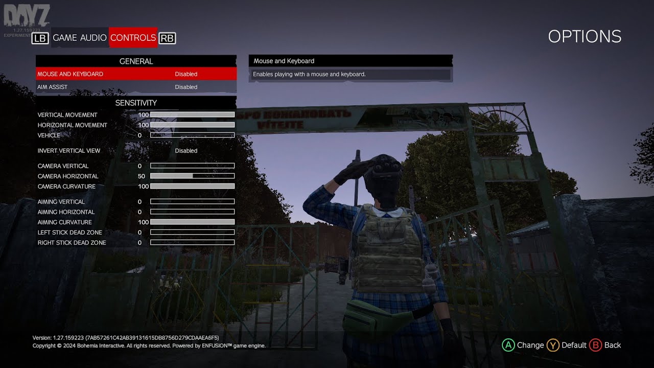 Best controller settings for update 1.27 plus new mechanic for snipers | DayZ Experimental
