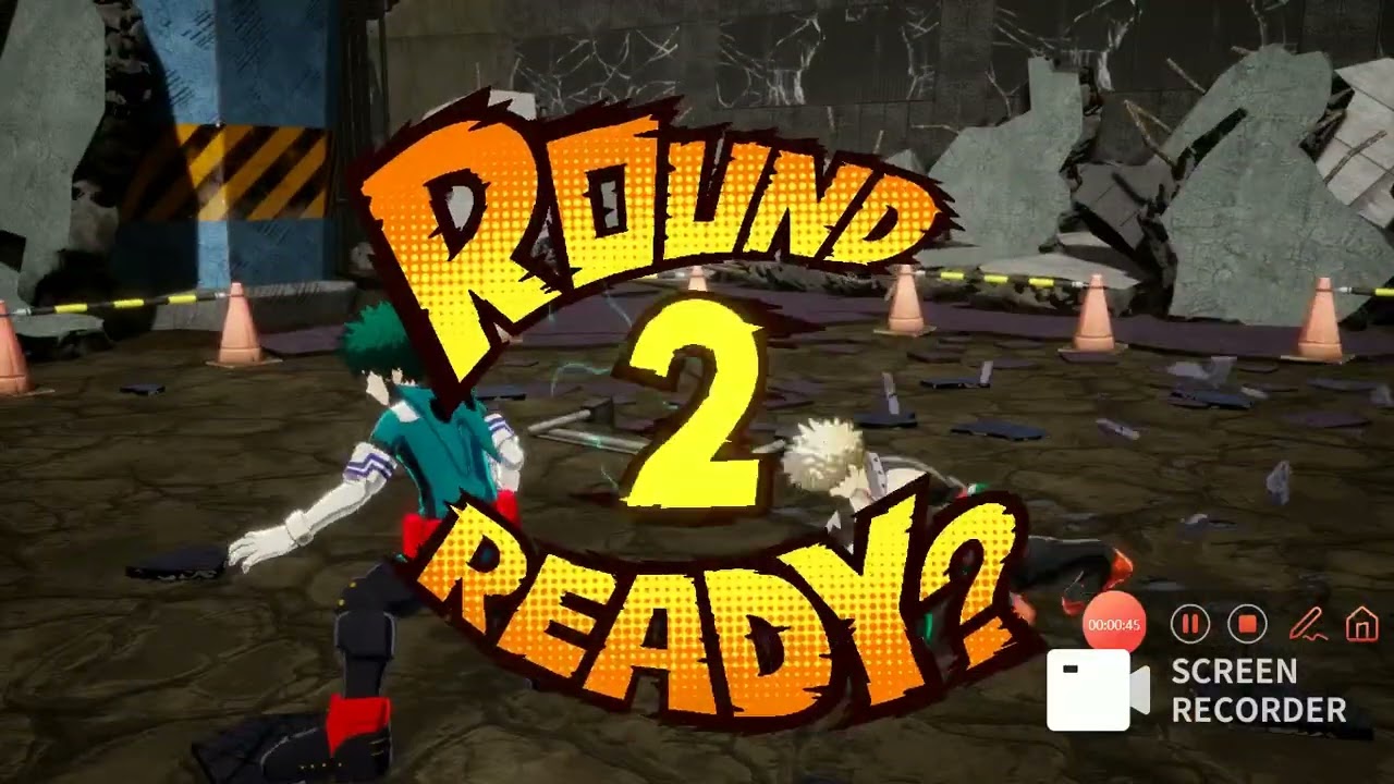 midoriya vs bakugo/game pc