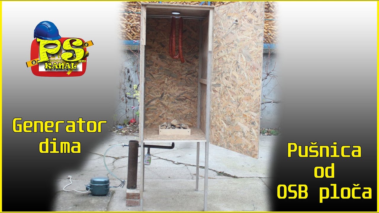 Generator dima i pušnica za sušenje mesa