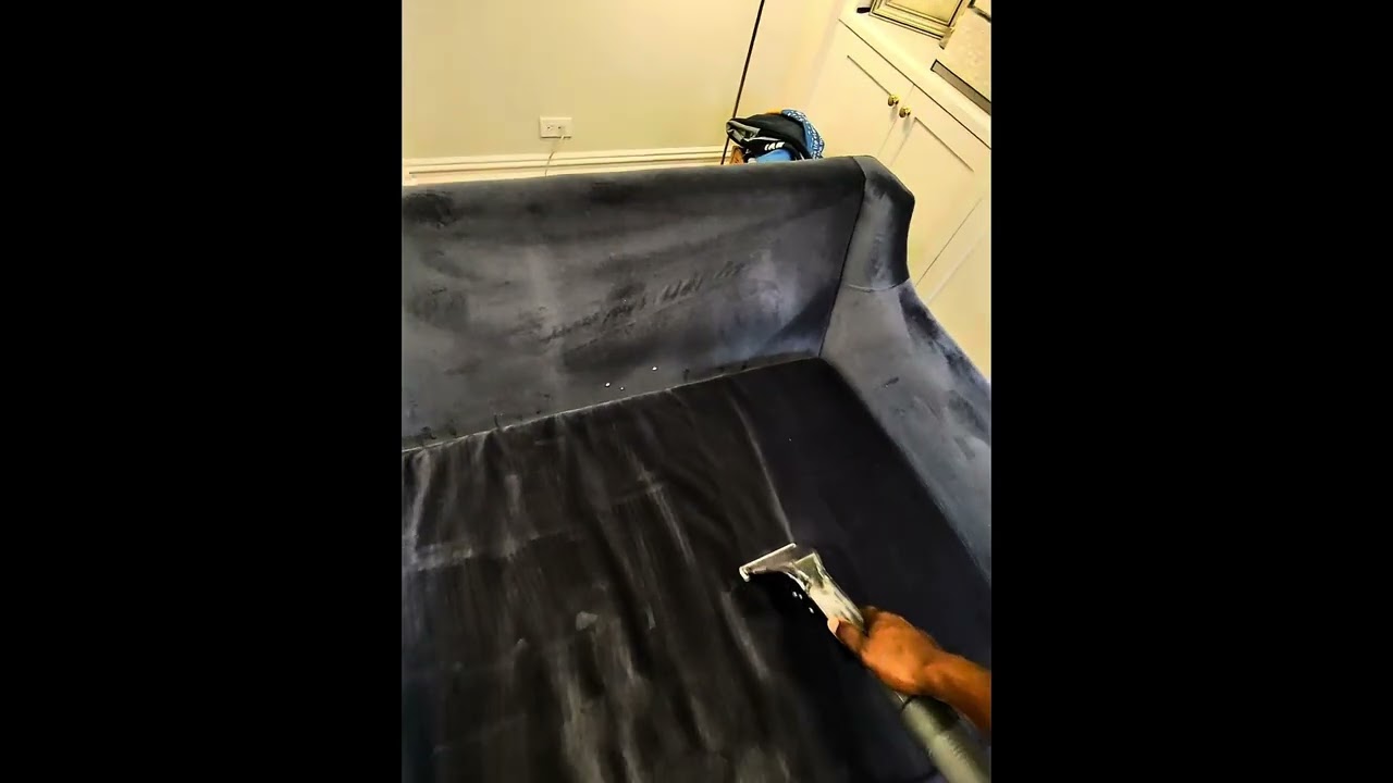 RIDE WITh ME TO NYC TO STEAM CLEAN A VERY DIRTY SOFA