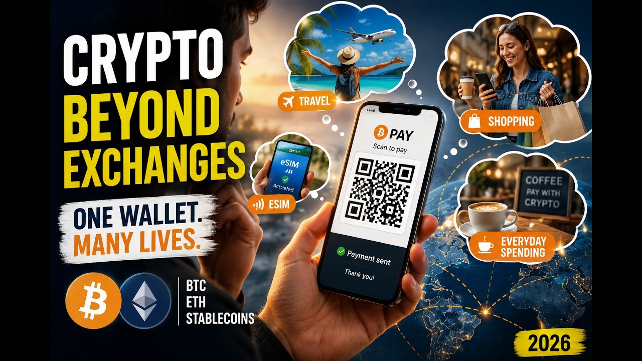 Crypto Beyond Exchanges: Real-World Spending in 2026 | Bitrefill