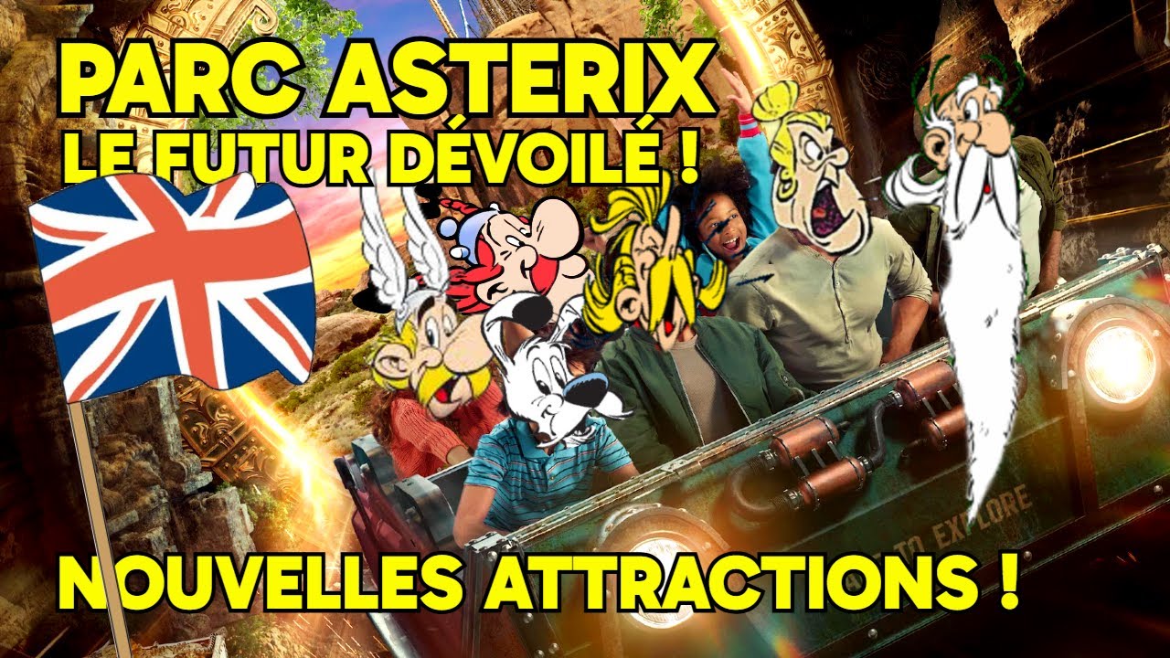 Les GROSSES NOUVEAUTÉS du Parc Astérix pour 2028 !