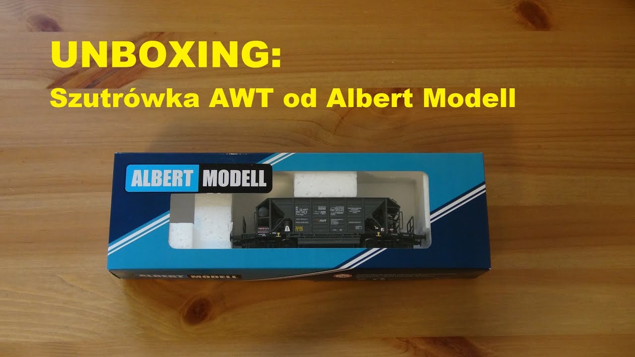 UNBOXING: Szutrówka AWT od Albert Modell