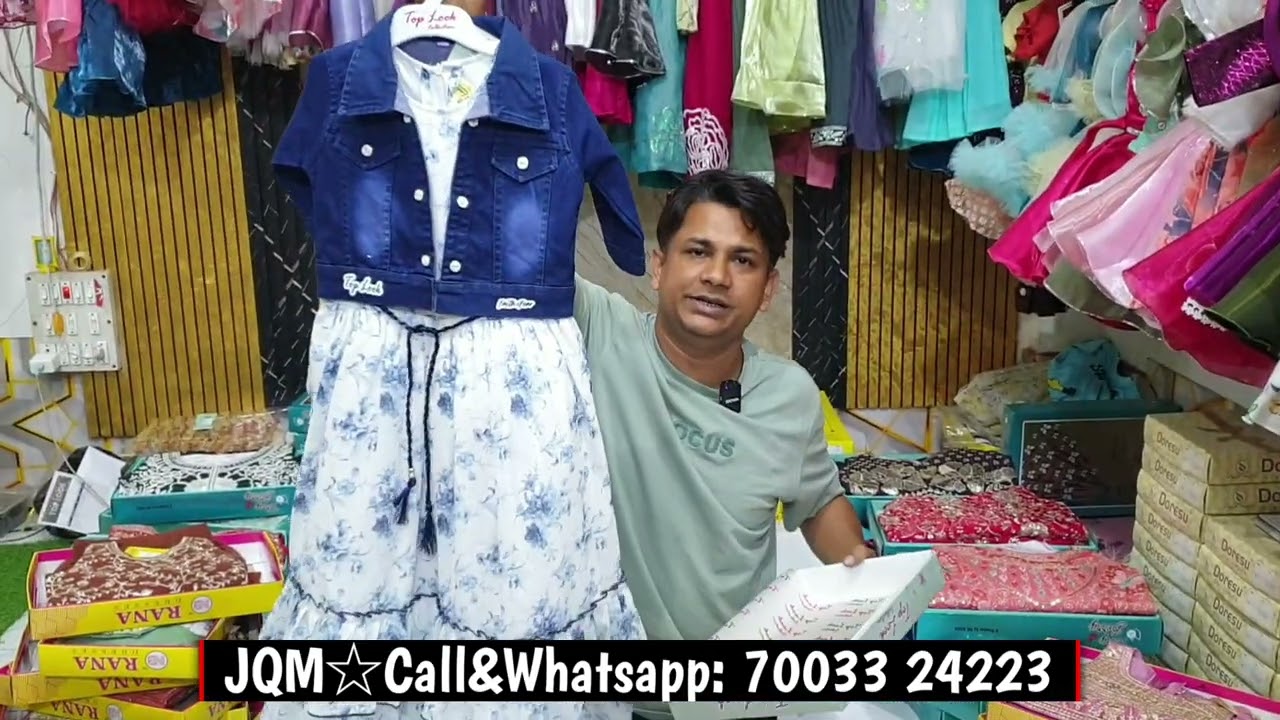 Girls Collection Wholesale l Kolkata Garments Wholesale Market l Metiabruz Haat 