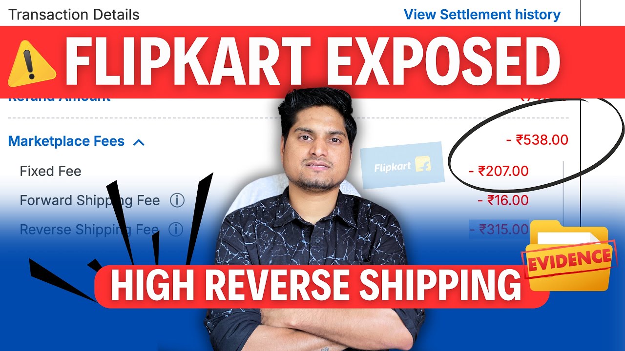 Flipkart Caught Charging high Reverse Shipping Charges on MOQ Orders || Flipkart Selling Guide