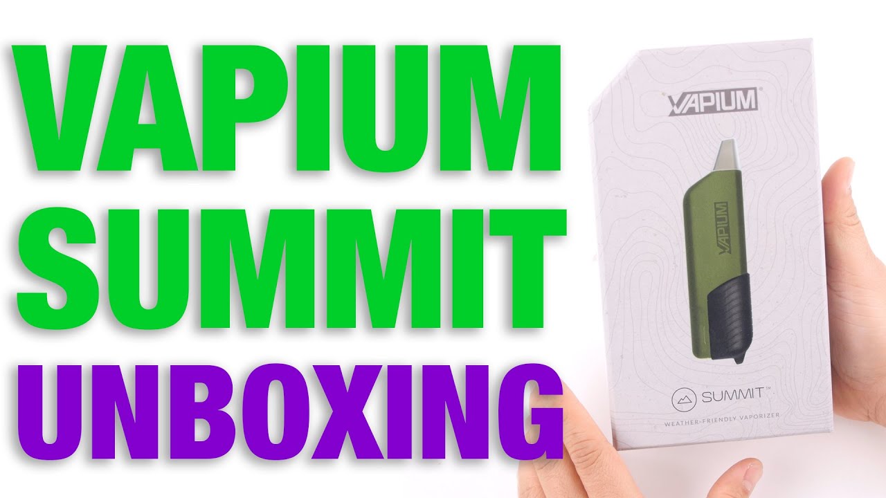 Vaporizer Review: Unboxing the Vapium Summit
