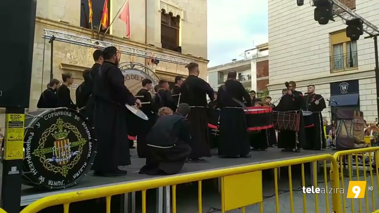 Hermandad Santo Sepulcro  Concurso de bandas de la Tamborada de Alzira 2023