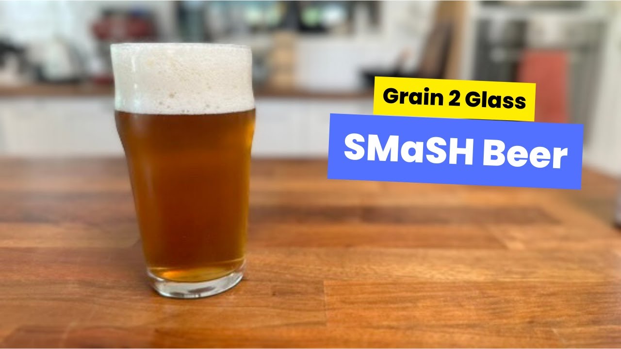 Summer Citra SMaSH | Grain 2 Glass #lawnmowerbeer #smashbeer #summersipper