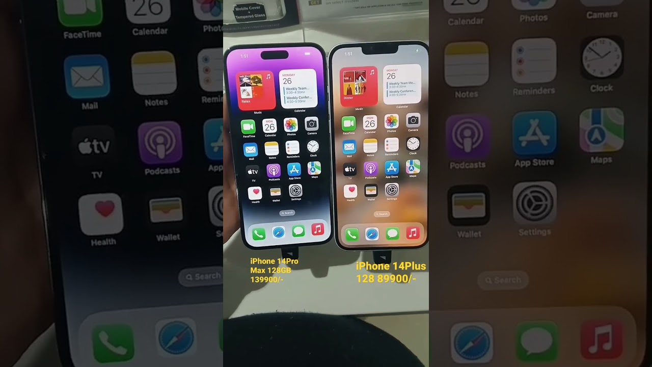 iPhone 14 pro max Vs I phone 14 Plus