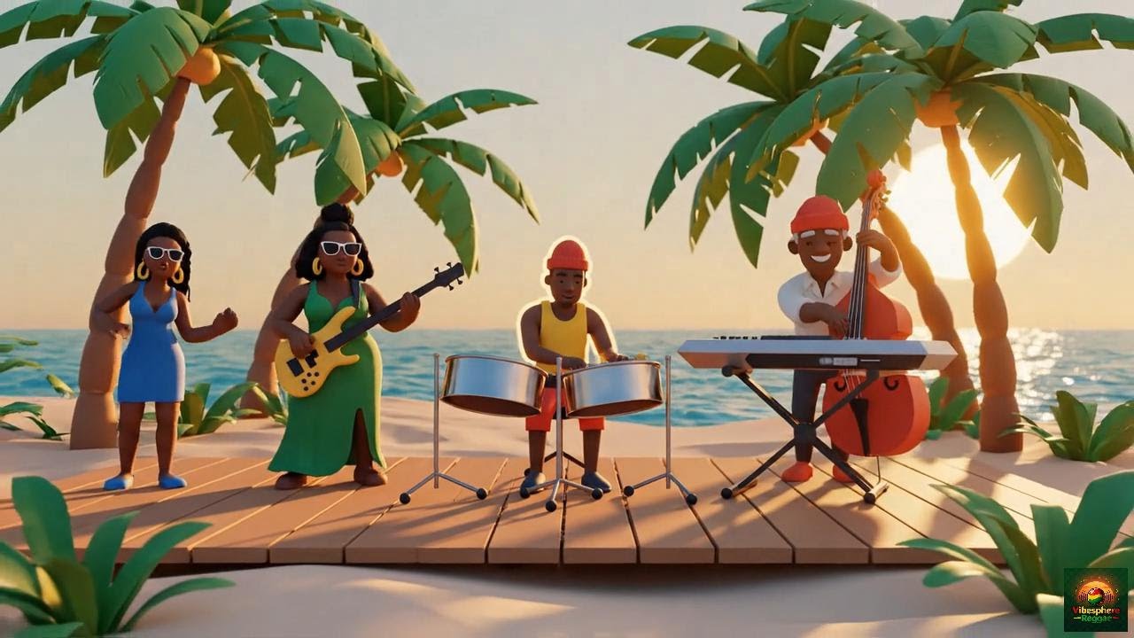 Open Sky Groove &ndash; Chill Reggae Music | Calm Tropical Sound | Vibessphere Reggae