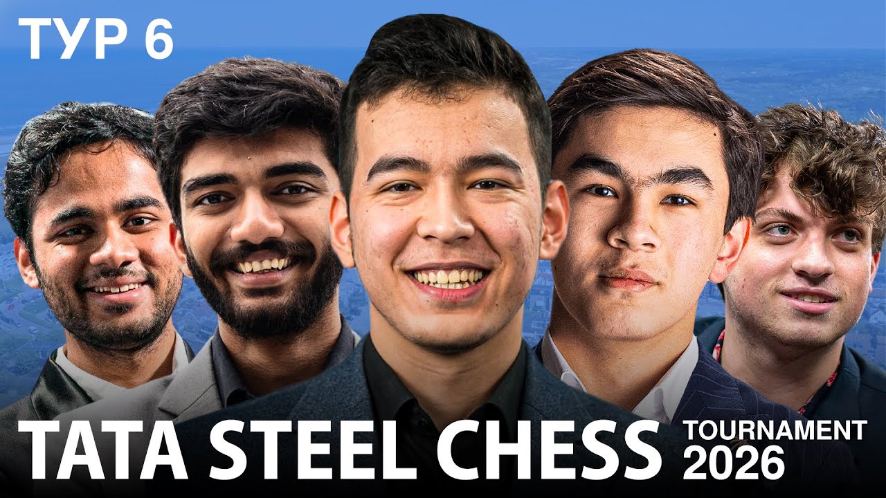 🏆 АБДУСАТТОРОВ vs ГУКЕШ | Синдаров и Ниманн в Борьбе! | Tata Steel Masters 2026 | Тур 6
