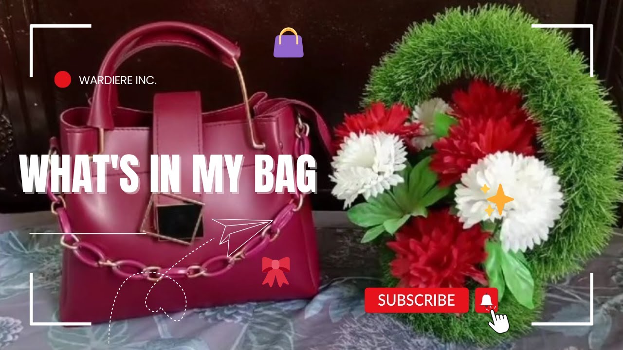 What's in my bag ? x Aiman Khial || Must have things in my bag 🎒 *most honest*