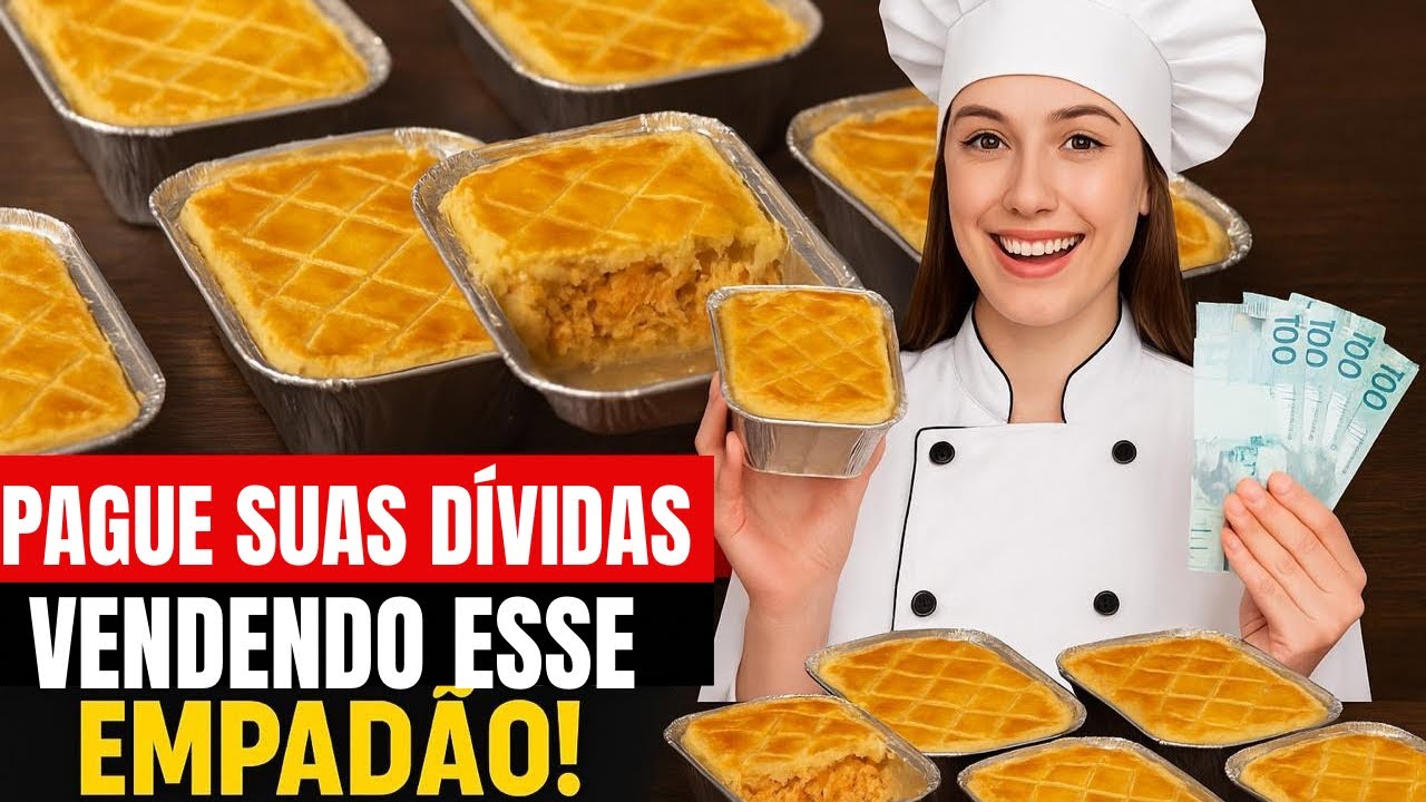 Empadão de Frango que Derrete na Boca - Faça e ganhe muito dinheiro 🤑