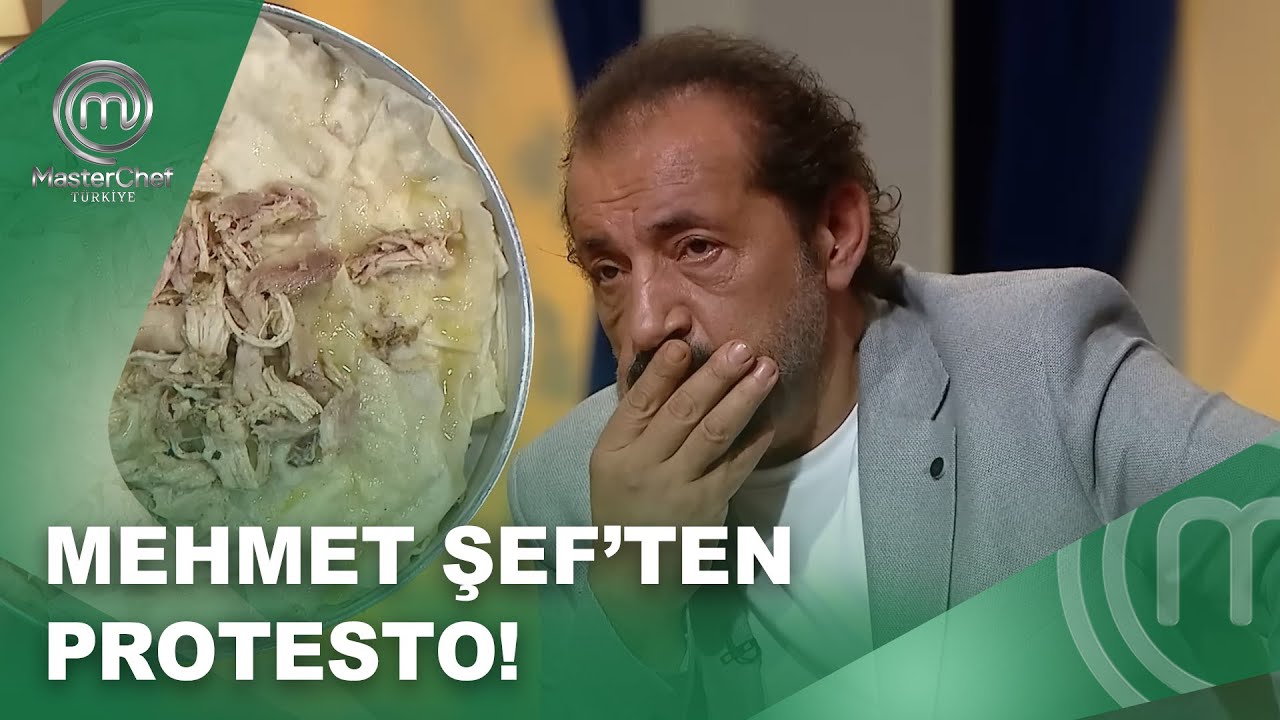 8 Yıldır İlk Kez! Mehmet Şef Emeksiz Yemeği Tatmayı Reddetti! | MasterChef T&uuml;rkiye