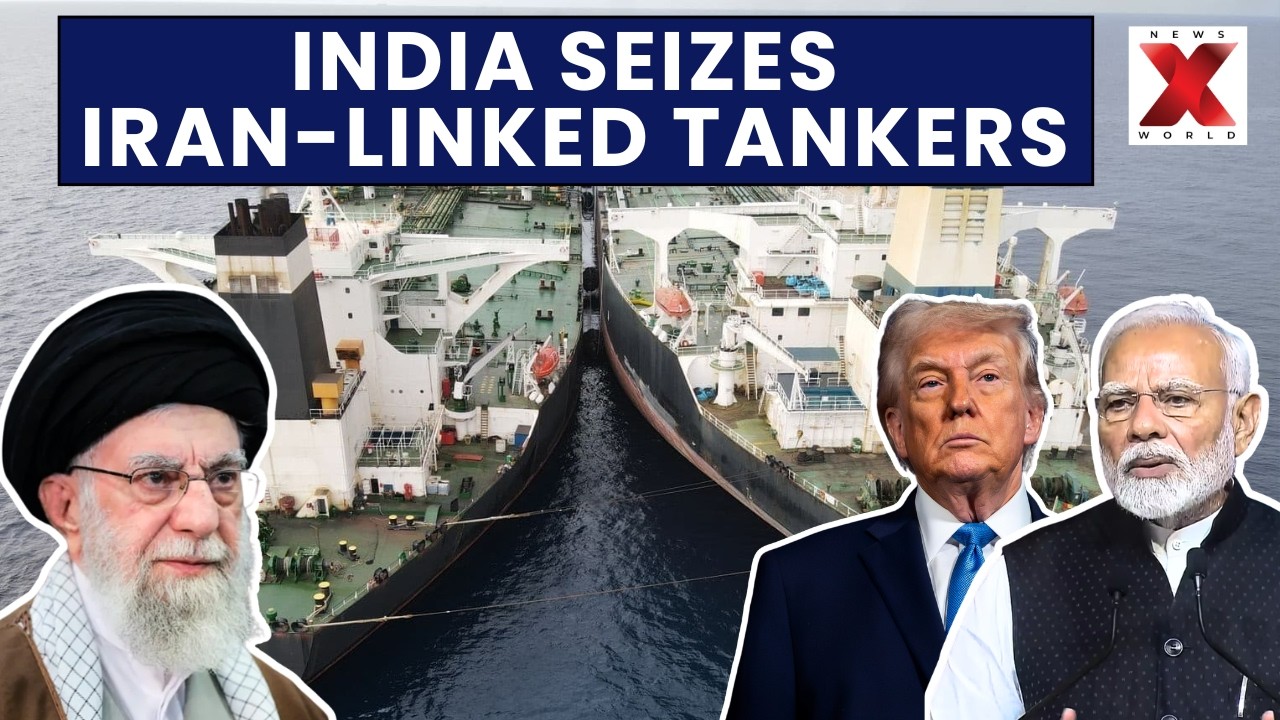 India Seizes US-Sanctioned Iran-Linked Oil Tankers Near Mumbai | NewsX World