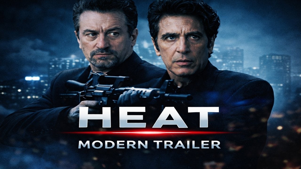 HEAT (1995) | Epic Modern Trailer [4K] Tenet/Sicario Style