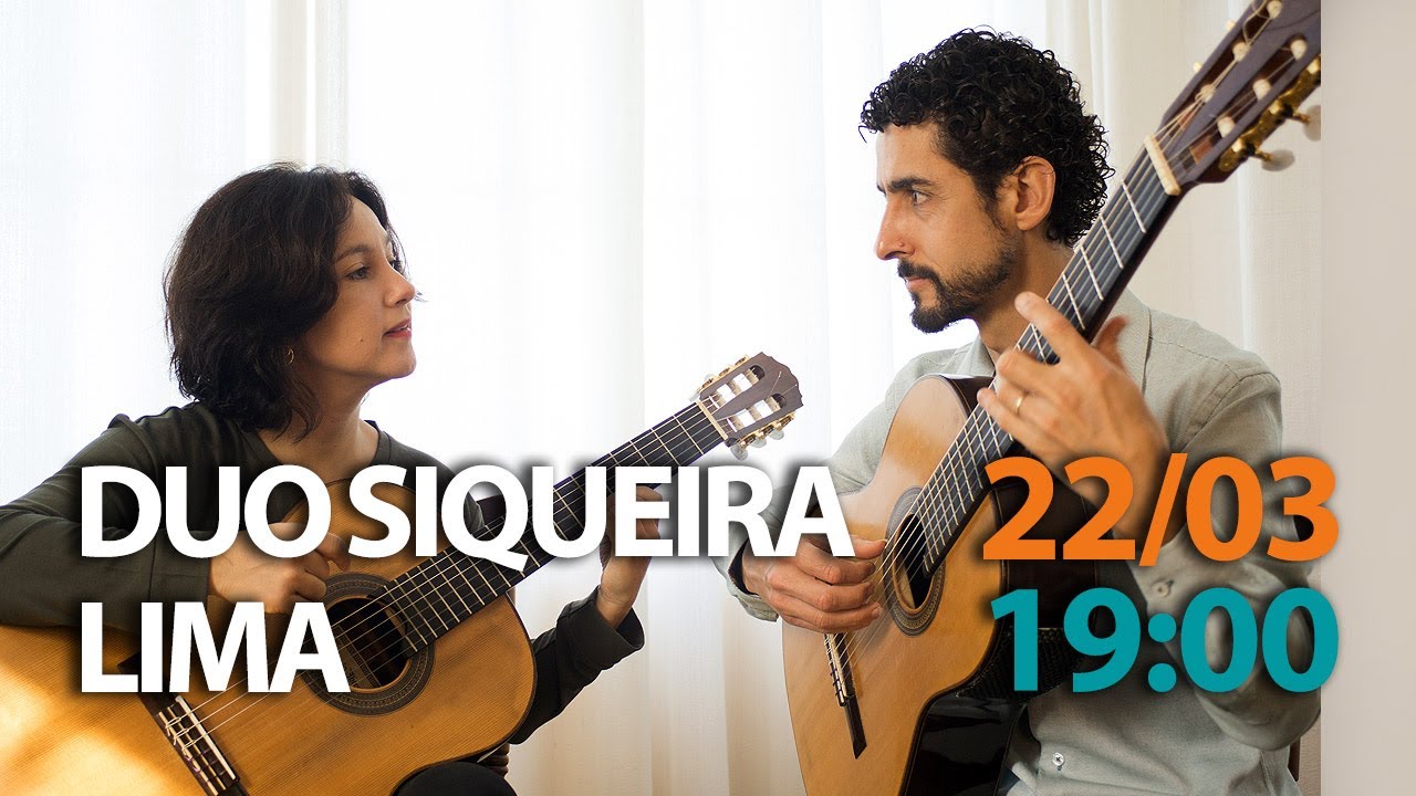 AO VIVO | Duo Siqueira Lima - 22/03 às 19:00