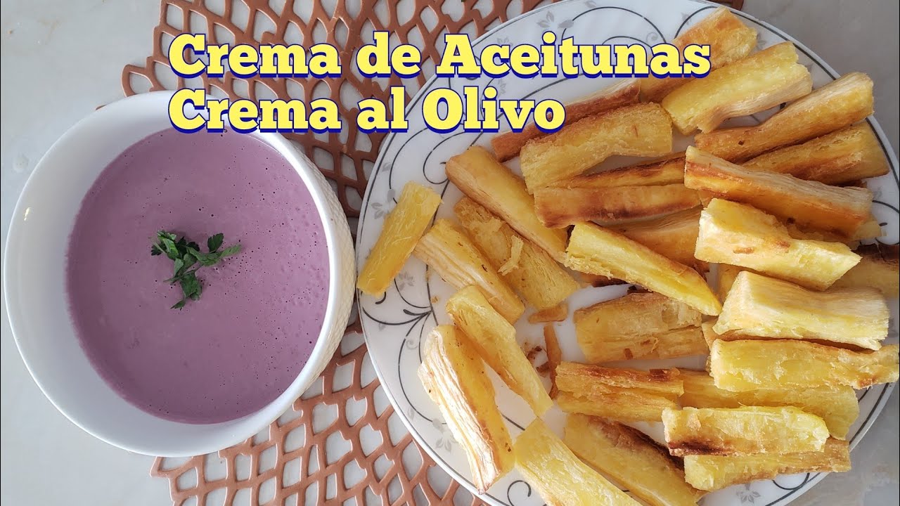 Como preparar Crema de Aceitunas | Crema de Olivo Peruana