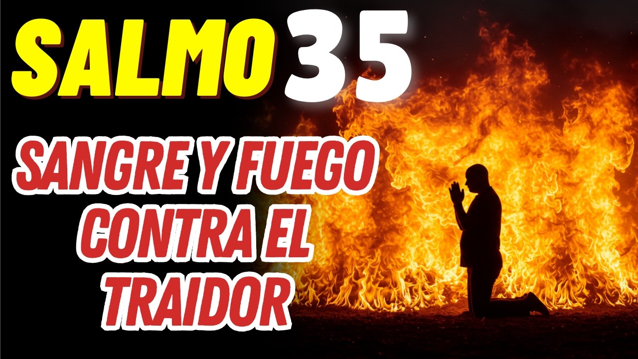 7 Veces Salmo 35 + Sangre de Cristo - DESTRUYE la Brujería del Traidor PARA SIEMPRE