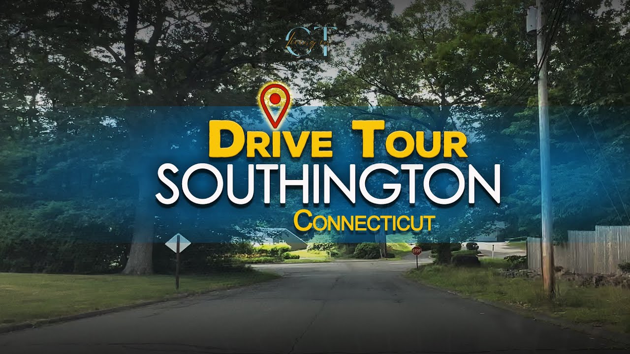 4k Neighborhood Driving Tour Of Southington Connecticut | Near Saddlebrook Path