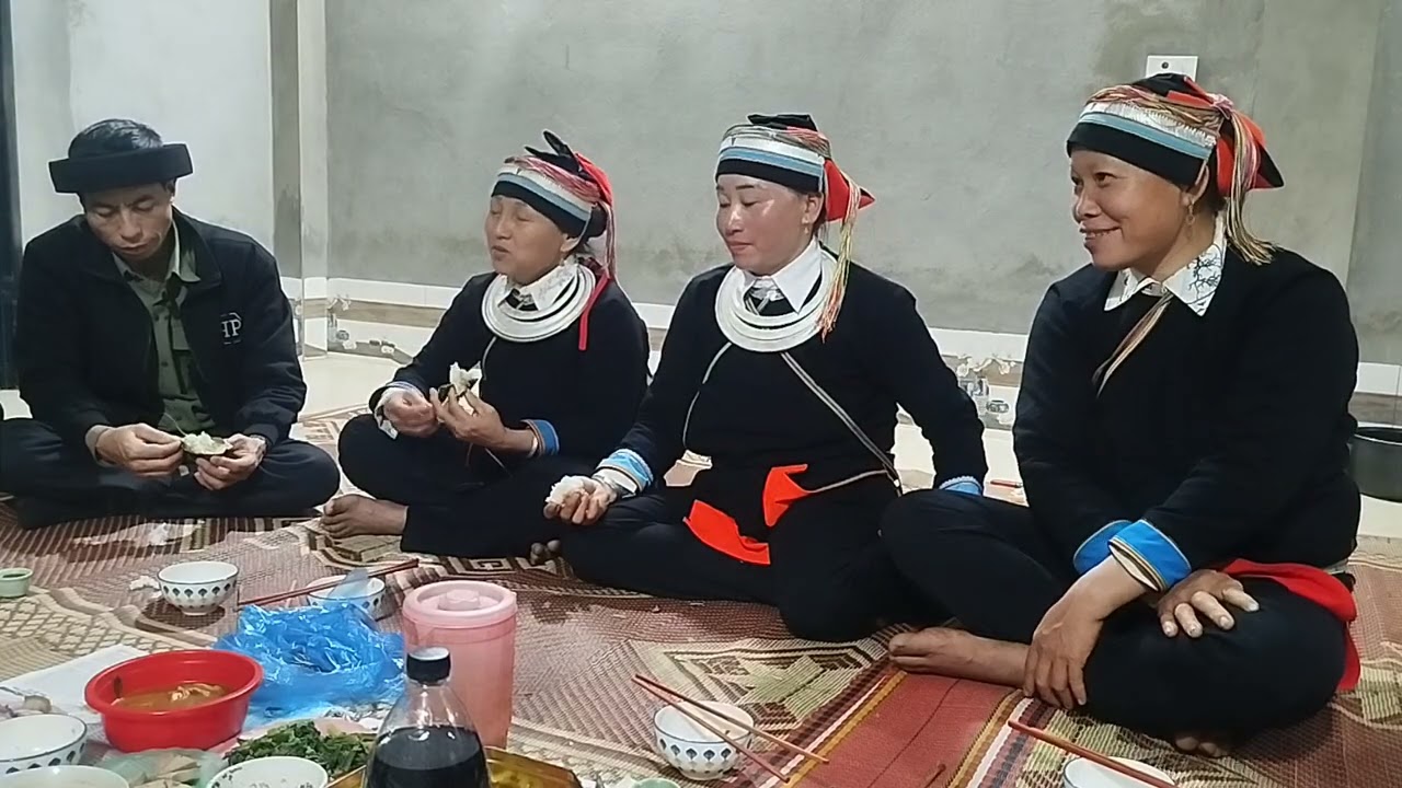 Mung  6 tbang  1 ām di  thon yen  cu xa  bac me dang khanh hat voi ba nguyet hay lam @