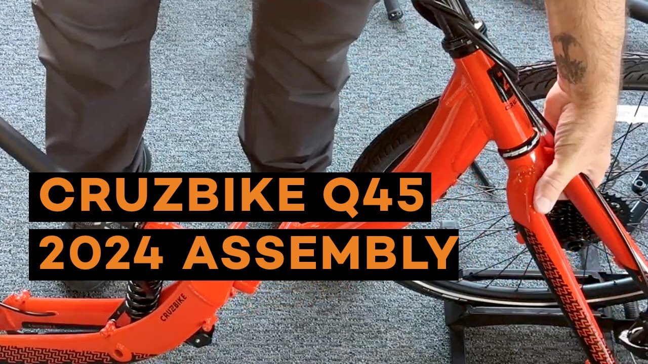 Cruzbike Q45 2024 Assembly | Cruzbike Recumbent Bikes