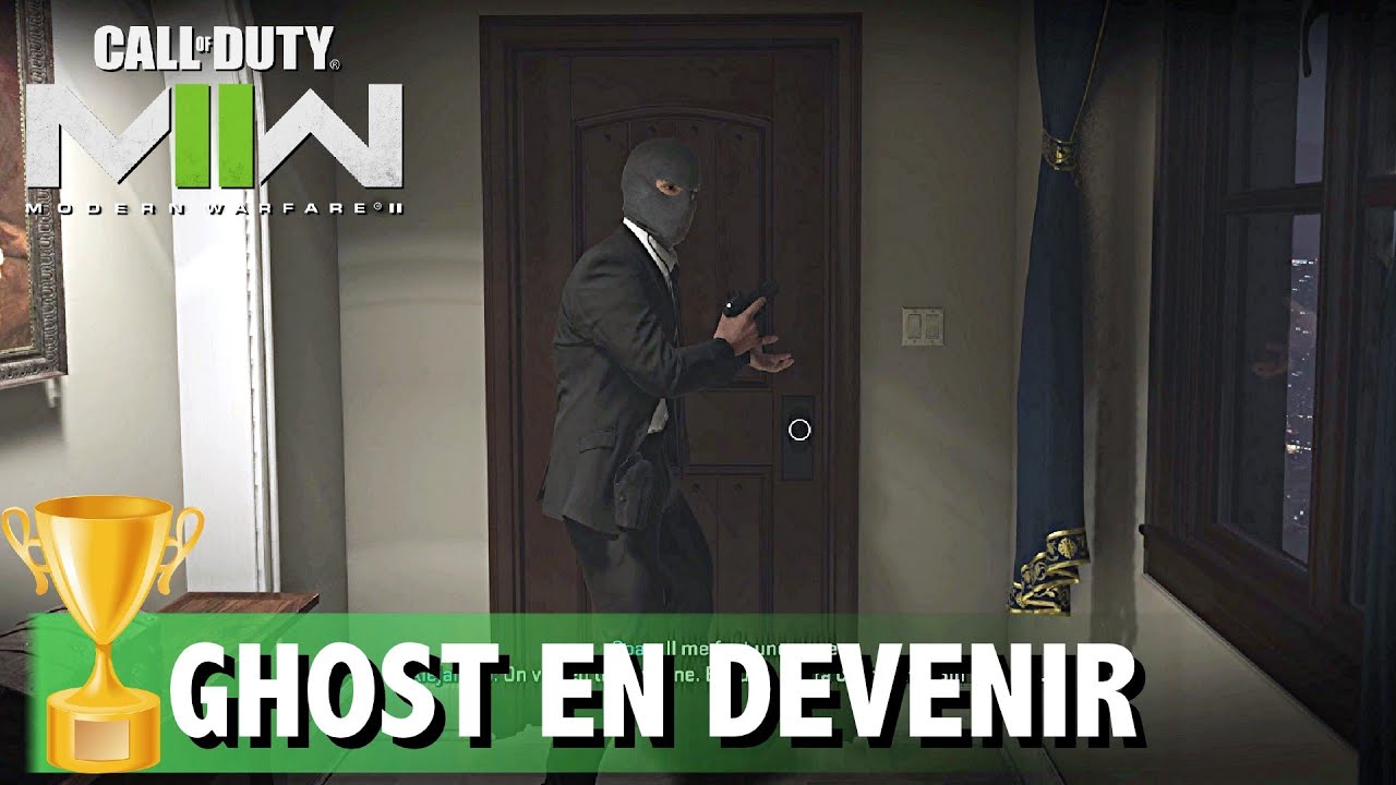 GHOST EN DEVENIR - ATTEINDRE LE PENTHOUSE SANS TUER - TROPHÉE - CALL OF DUTY MODERN WARFARE 2 2022