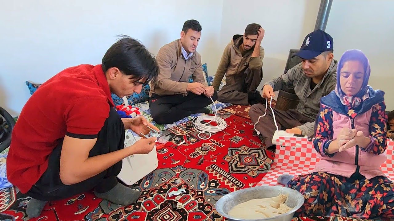Mehrshad and his wife meet with Mohammad's family to take Razieh to their home for a cesarean sectio